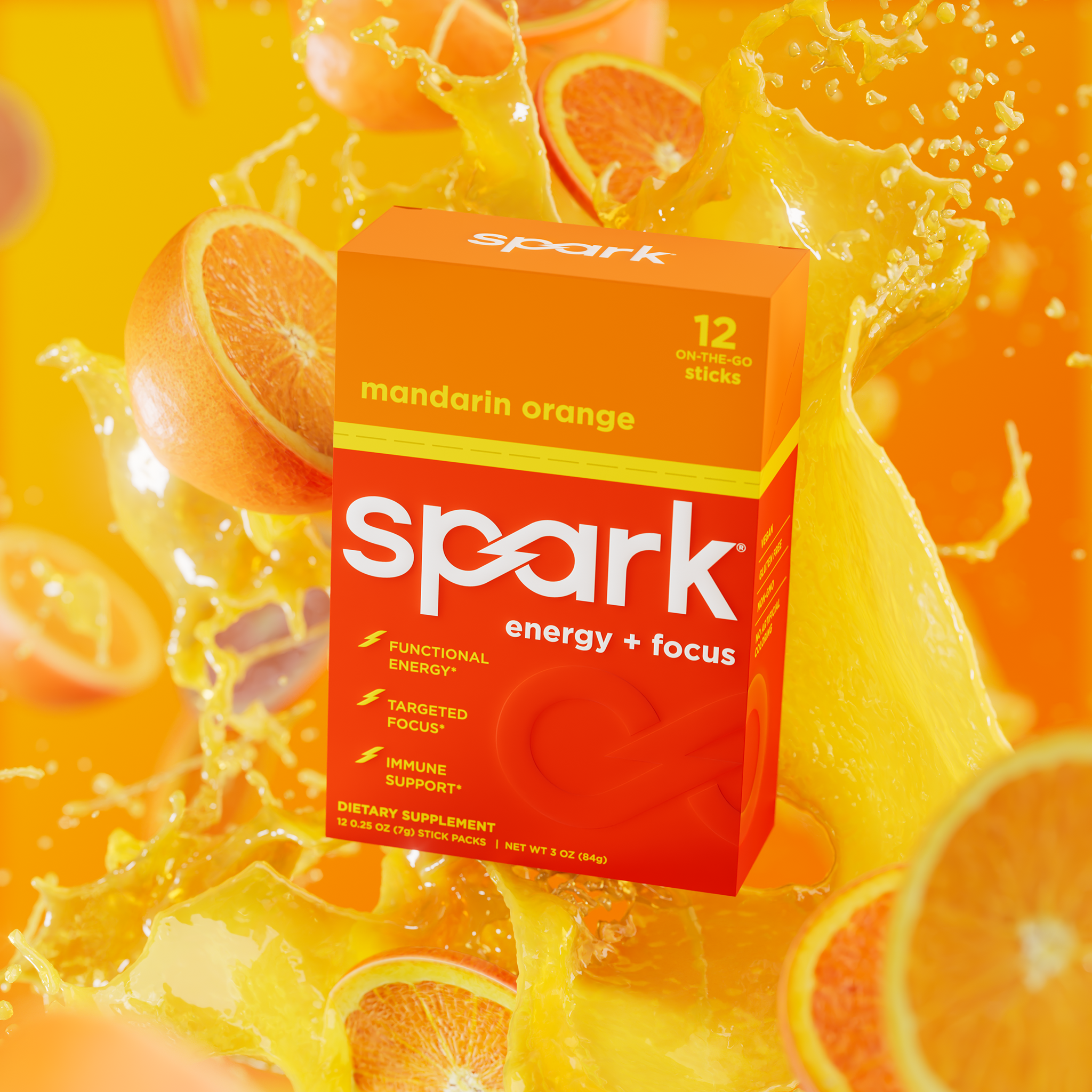Energy + Focus | Mandarin Orange