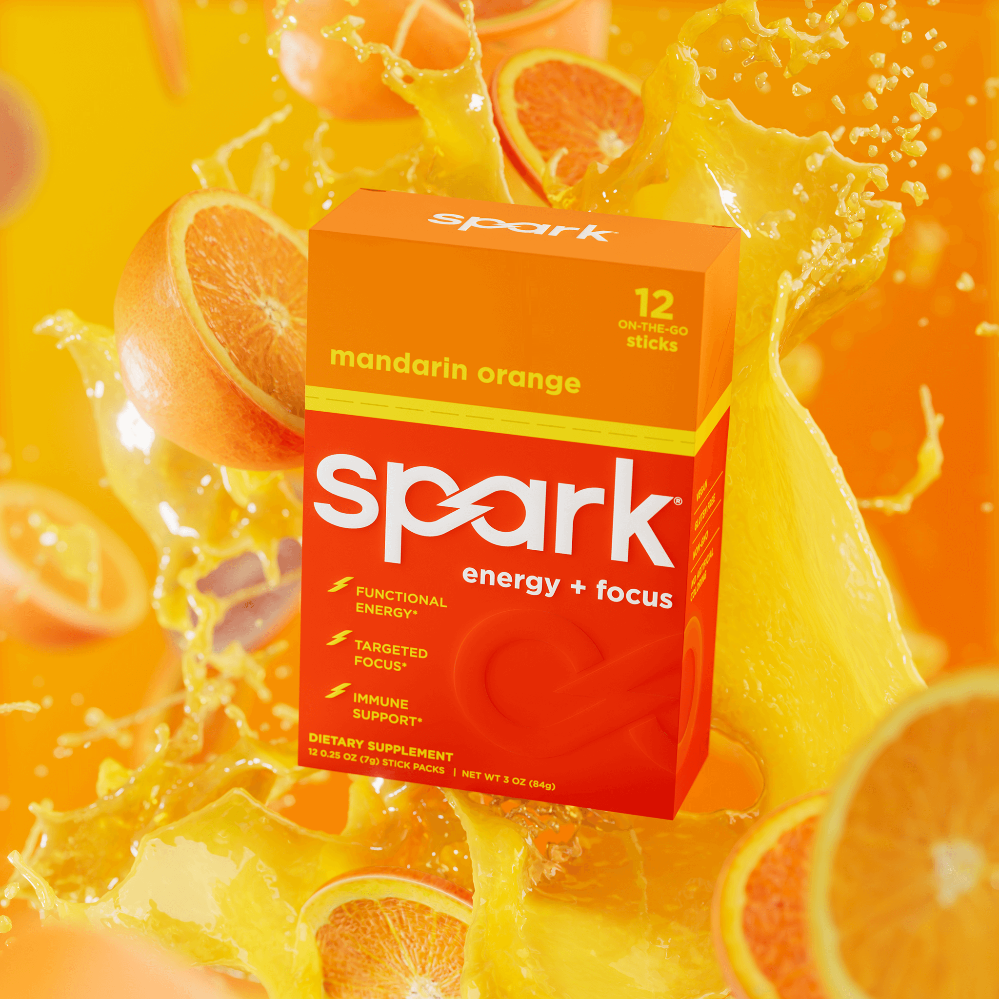 Energy + Focus | Mandarin Orange