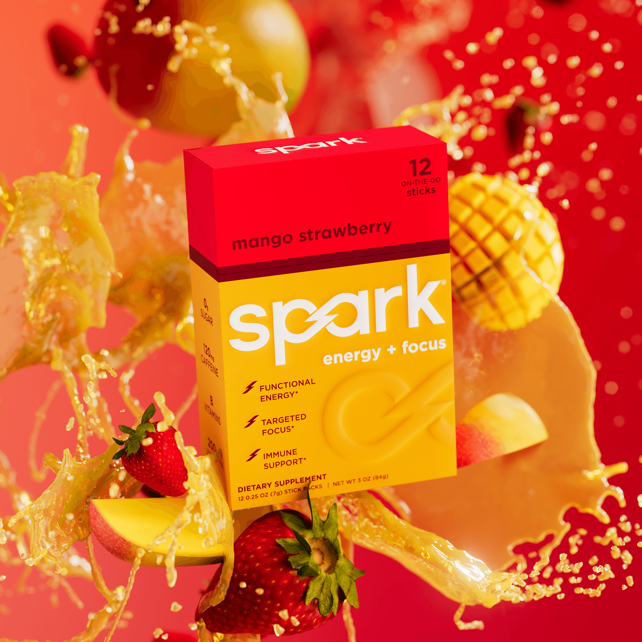 Energy + Focus | Mango Strawberry