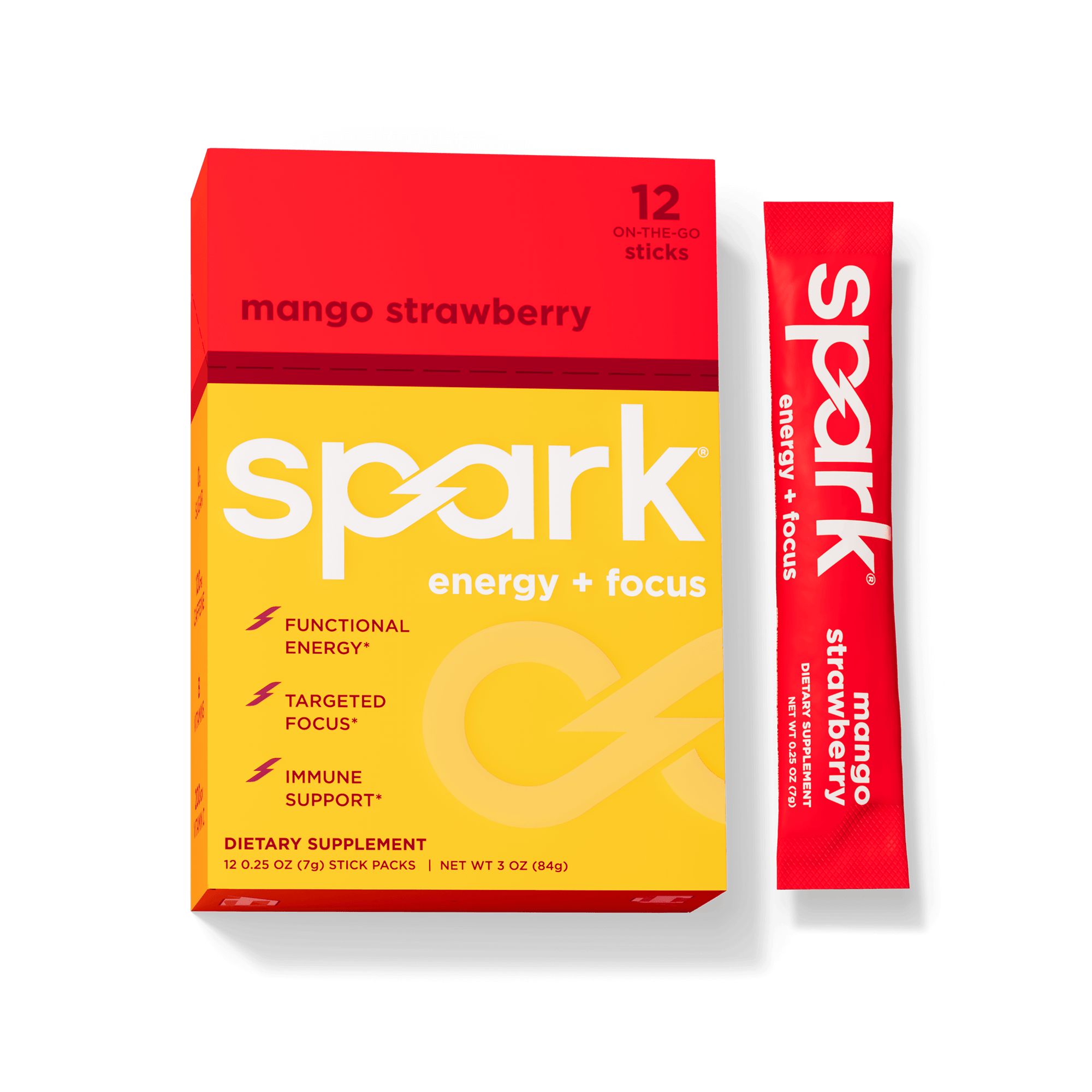 Energy + Focus | Mango Strawberry