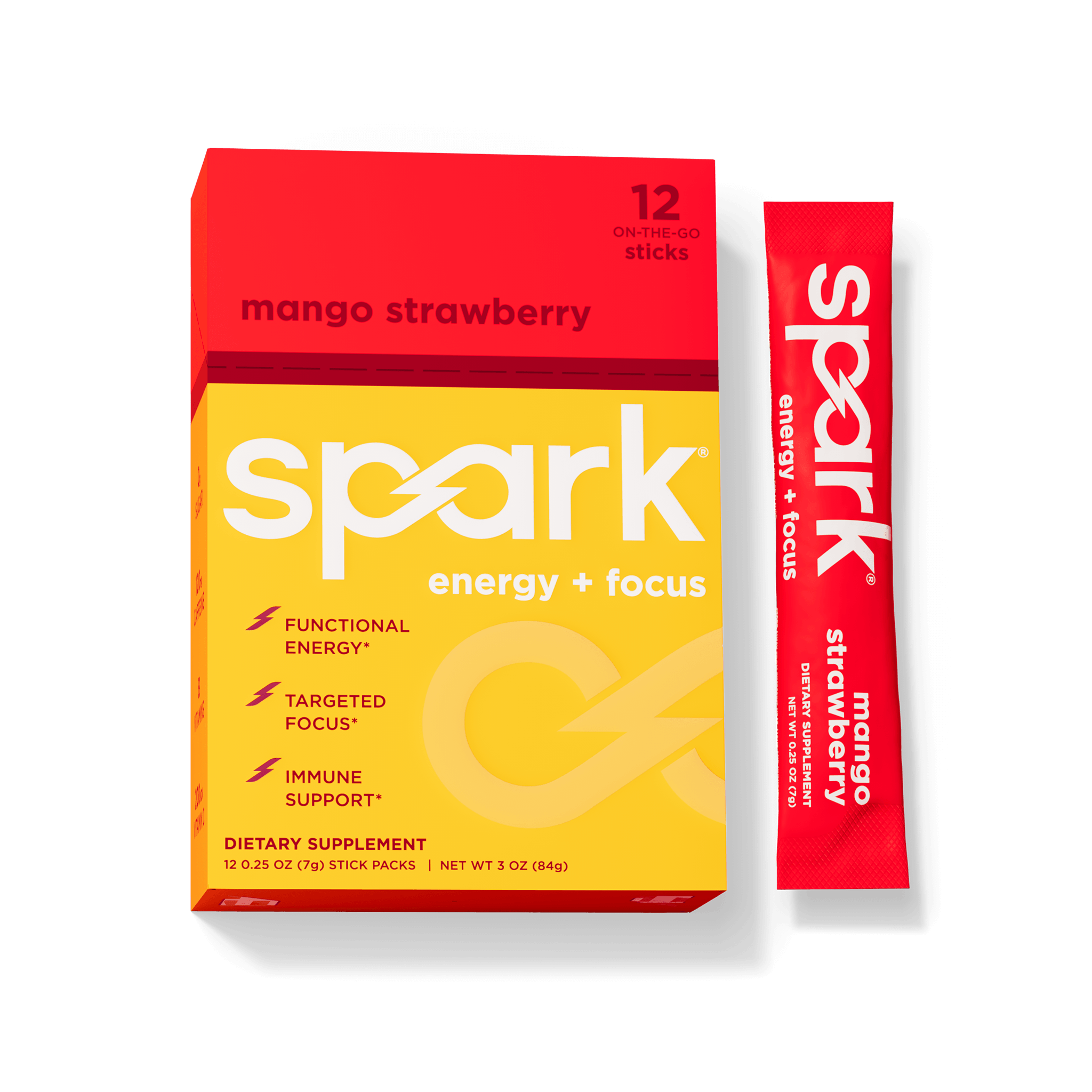 Energy + Focus | Mango Strawberry