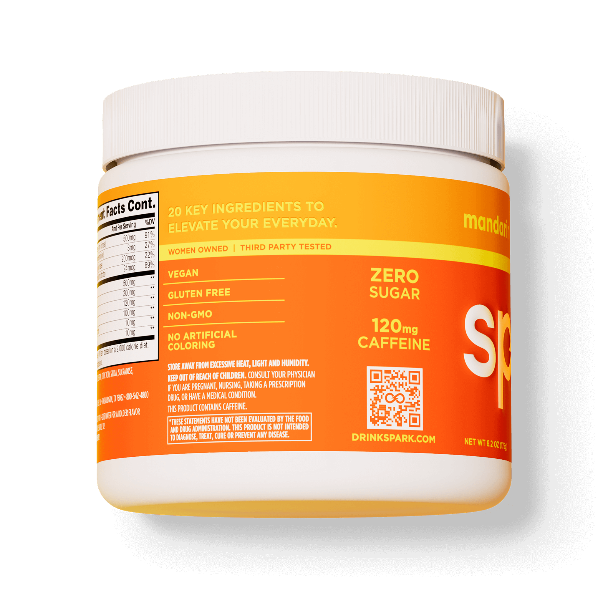 Energy + Focus | Mandarin Orange