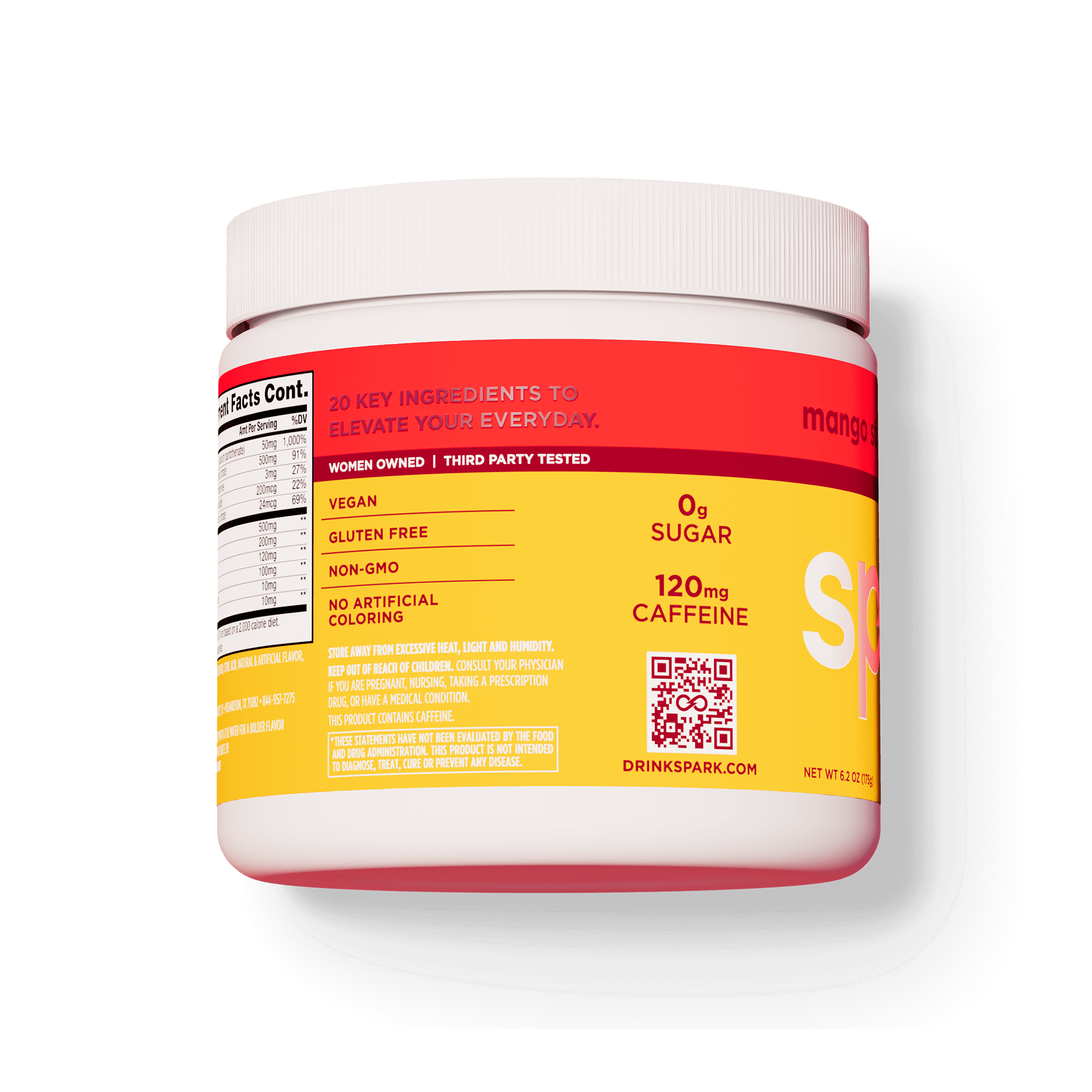 Energy + Focus | Mango Strawberry